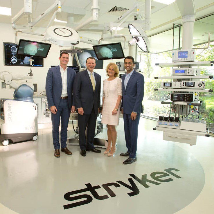 Stryker announcing its €200m in R&D investment.