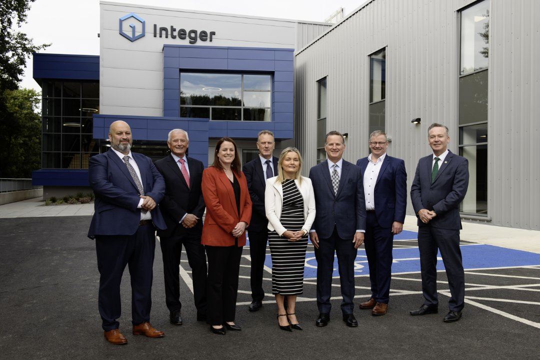 Integer社、アイルランド国内2施設を拡張、医療技術の重要地域における成長を支援し能力を強化