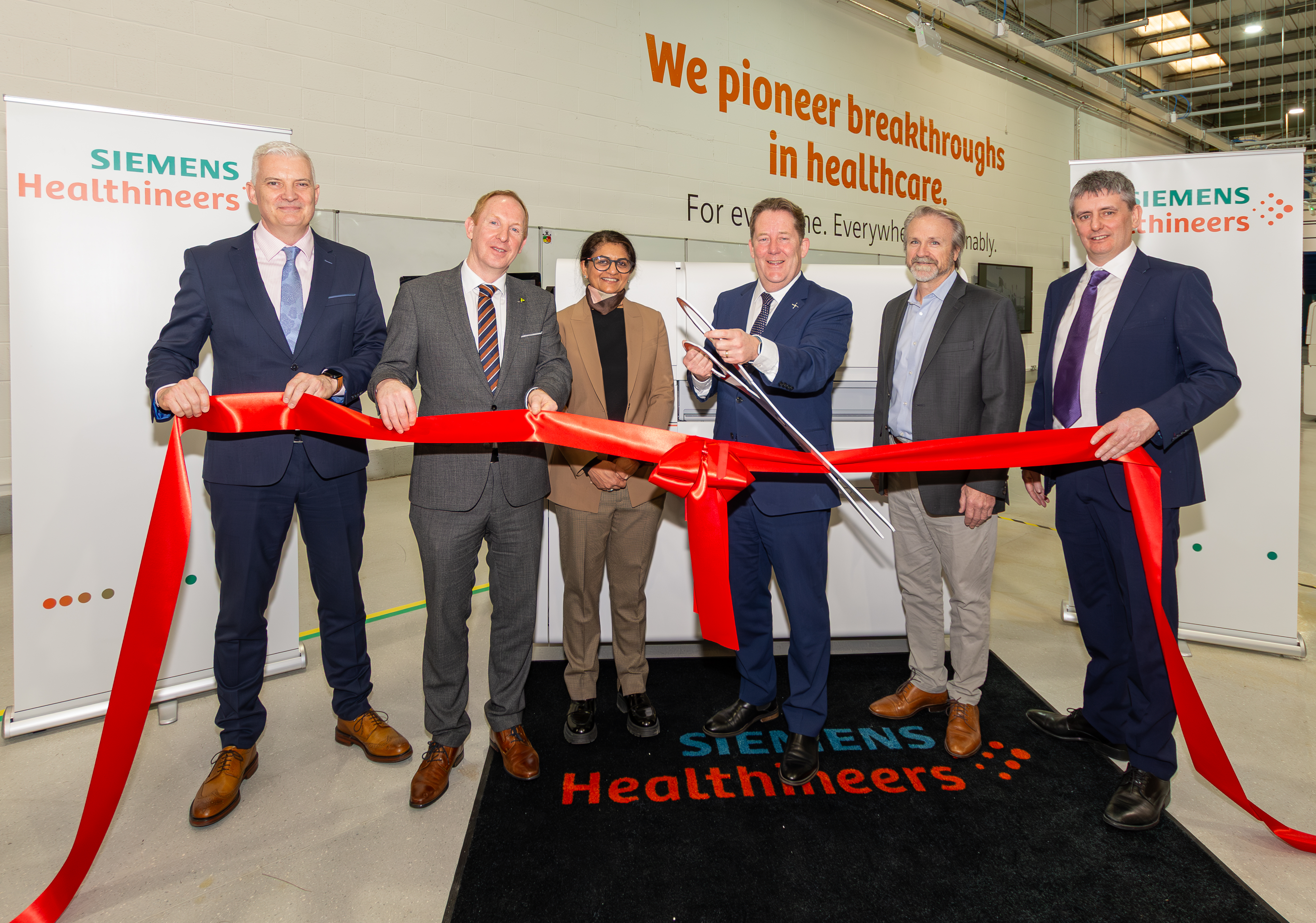 Siemens Healthineers社、アイルランドのスウォーズに1000万ユーロを投じた医療用検査機器最先端研究開発センターを開設